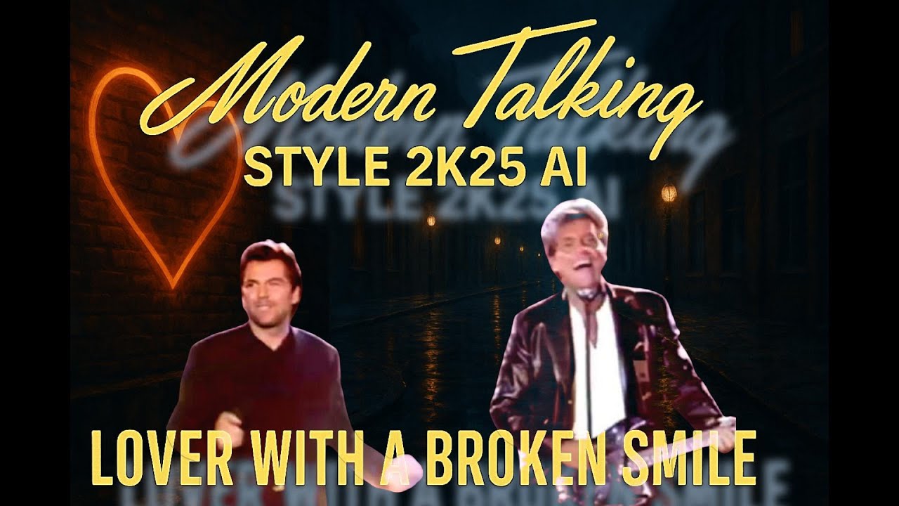 Modern Talking Style AI 2k25 Lover With A Broken Smile