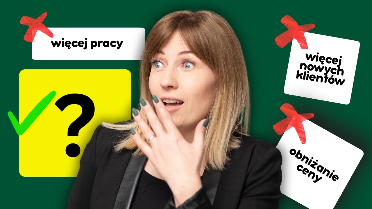 SEKRETNE elementy, dzięki którym Twoja firma będzie ZYSKOWNA!