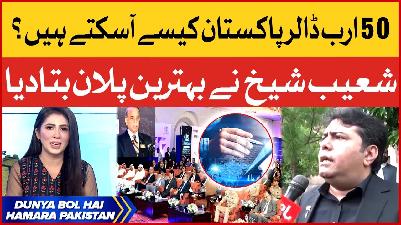 IT Export in Pakistan |  Govt Decision To Invest In IT | Shoaib Shaikh Statement | Breaking News