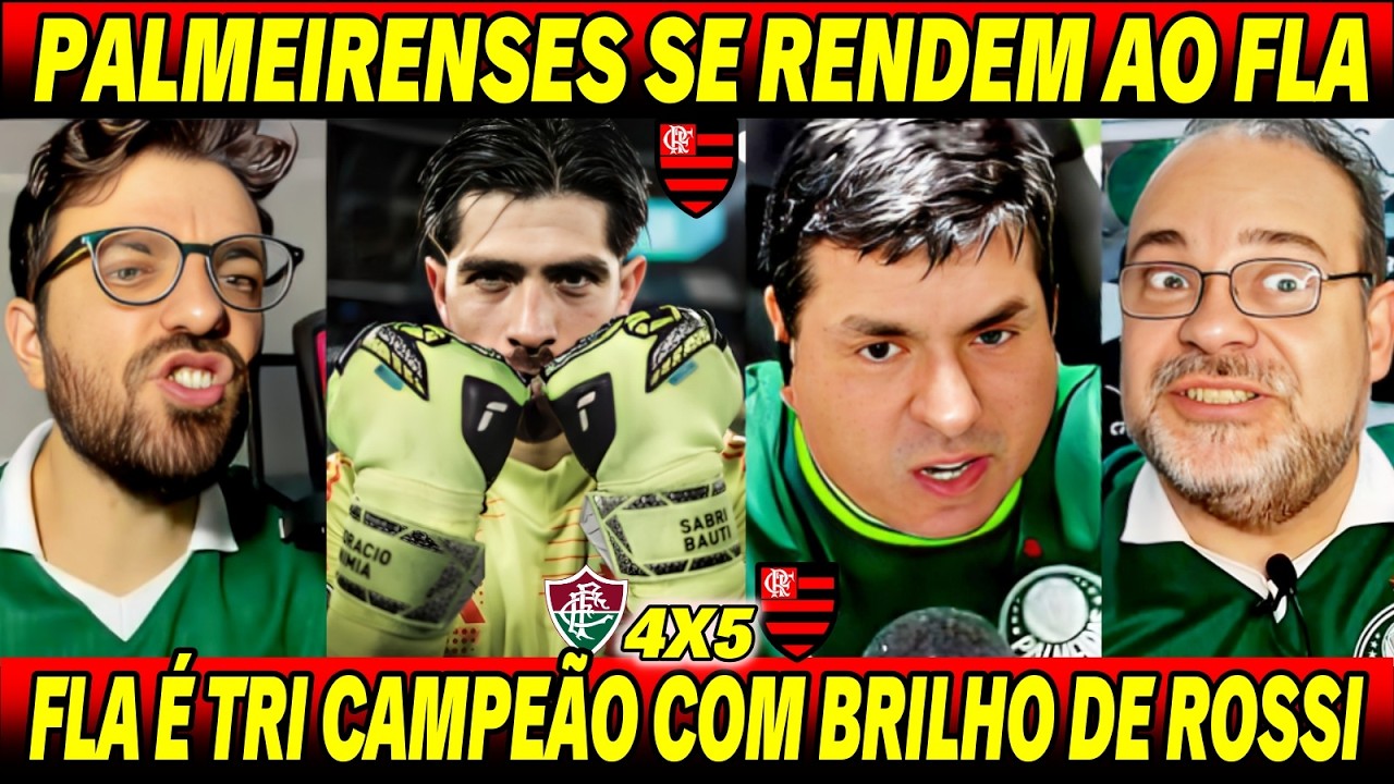 PALMEIRENSES SE RENDEM AO FLAMENGO | 