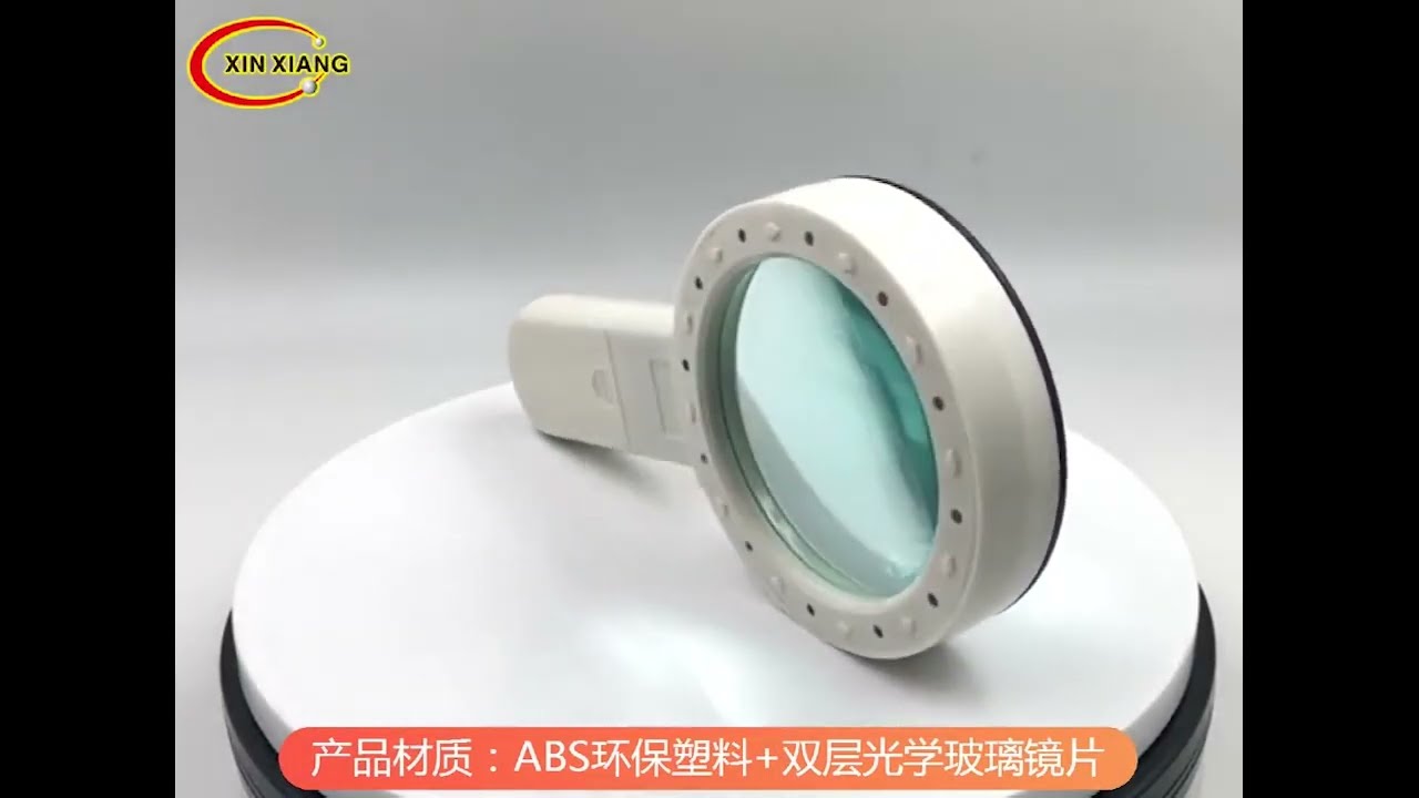 Лупа с подсветкой, зум х30, двойная линза