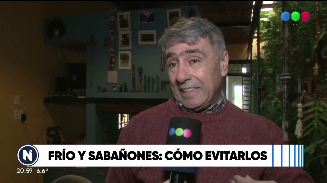 Fr&iacute;o y saba&ntilde;ones: c&oacute;mo evitarlos