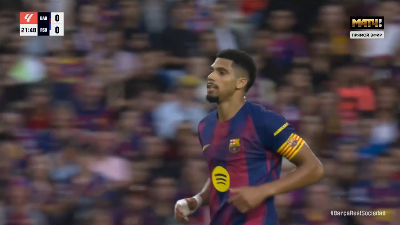 Ronald Araujo vs Real Sociedad (28/09/2025)