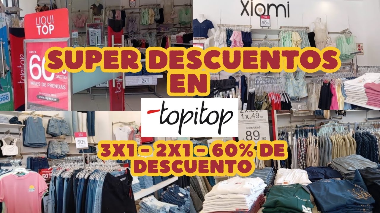 OFERTAS DE TEMPORADA EN TOPITOP HASTA 60% DE DESCUENTO🤯😎