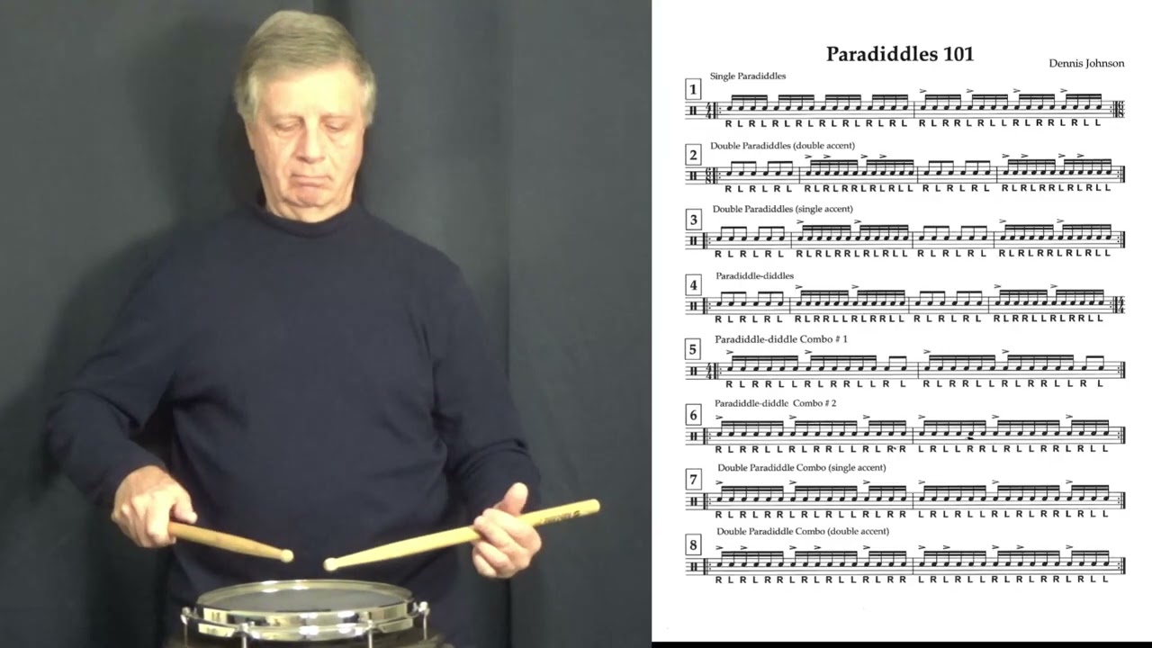 Paradiddles 101