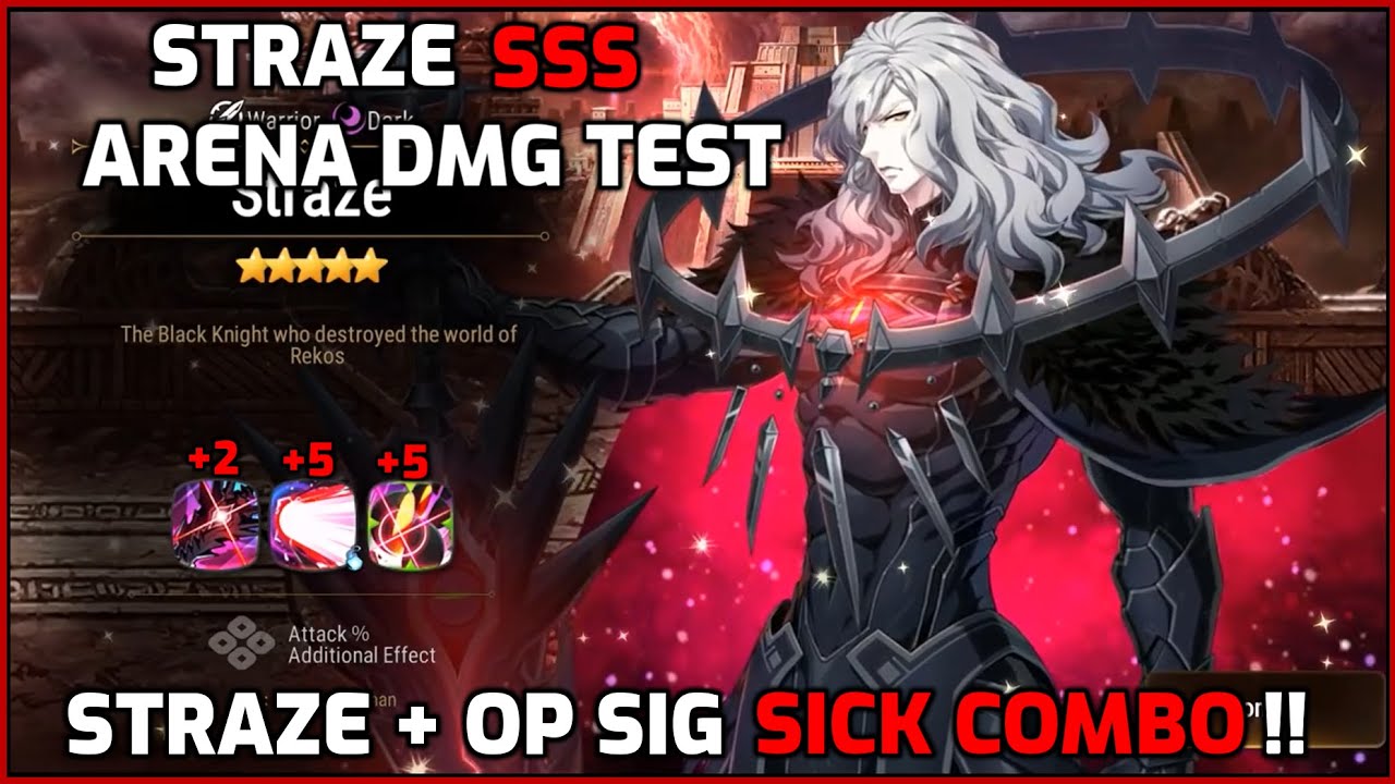 Straze + OP Sigret Arena Review - SICK Combo!! [Epic 7]