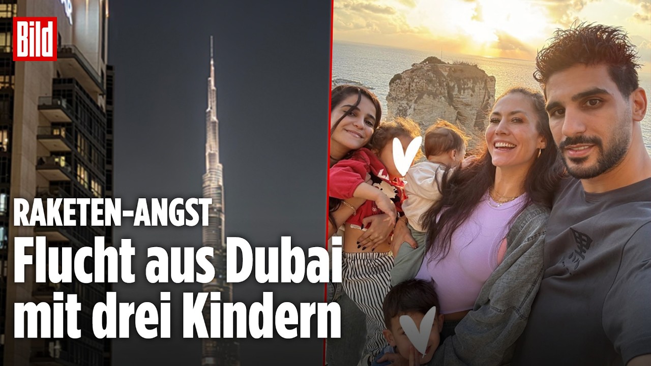 Fiona Erdmann flieht mit drei Kindern aus Dubai &ndash; Angst vor Iran-Angriffen