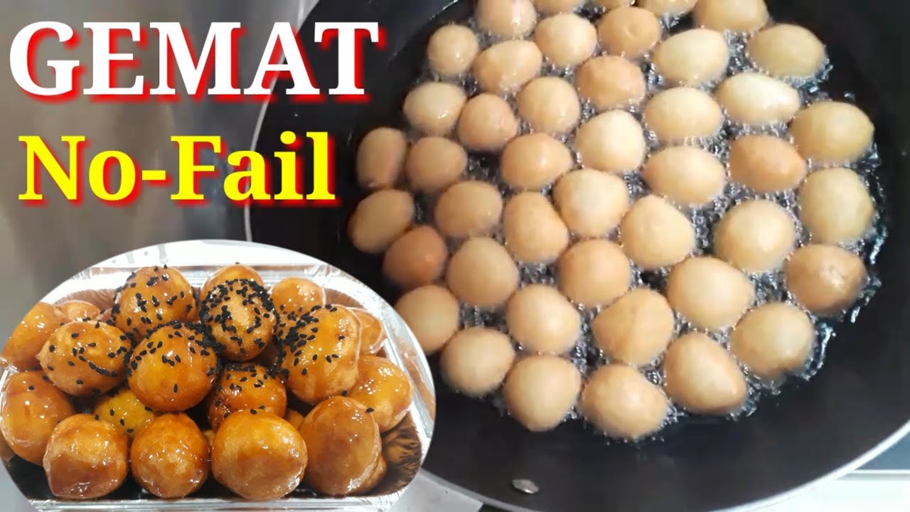 HOW TO MAKE GEMAT | SWEET BALLS ARABIC FOOD