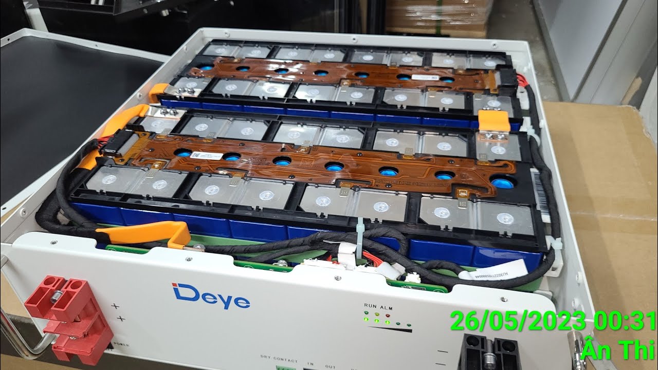 Pin Lithium Cao Cấp DEYE Nội Thất Bên Trong Có gì...?