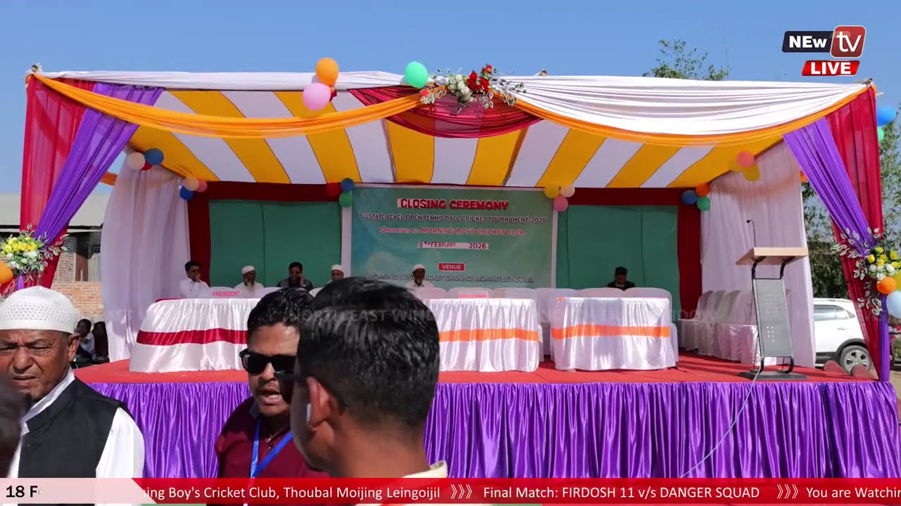 7th State Level Tennis Ball Cricket Tournament 2026 || Moijing Leingoijil Ground