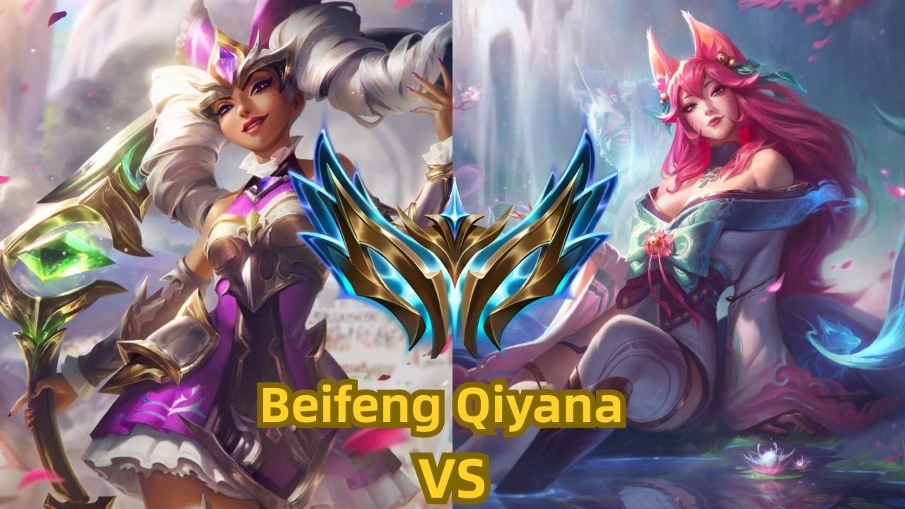 Beifeng Qiyana VS Ahri — Challenger CN Super Server