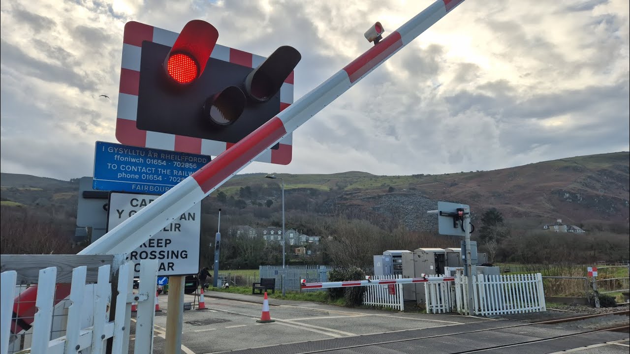 Annual Test At Fairbourne Level Crossing, Gwynedd (18/01/2026)