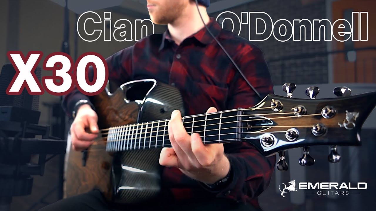 Cian O'Donnell performs 'Sí Beag Sí Mór' on an Emerald X30