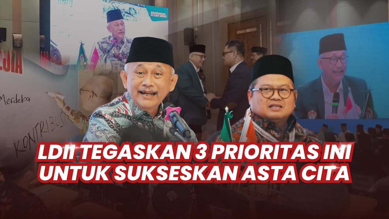 LDII TV: Rakornas III LDII Komitmen Dukung Pendidikan, Kesehatan, dan Ketahanan Pangan Nasional