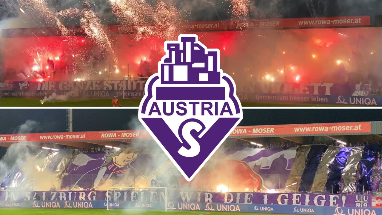 SV Austria Salzburg - Red Bull | Choreo & Pyroshow Austria Salzburg | Fankurve Austria Salzburg