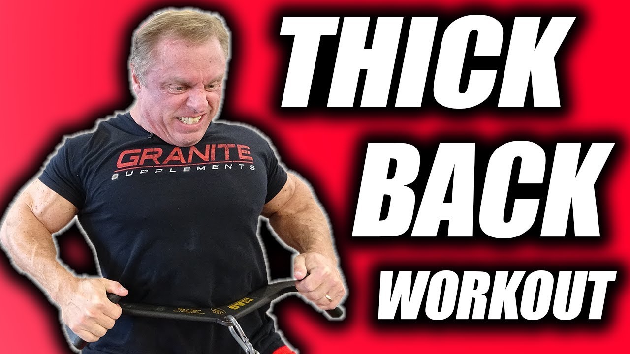 Get a HUGE Thick Back with this crazy workout
