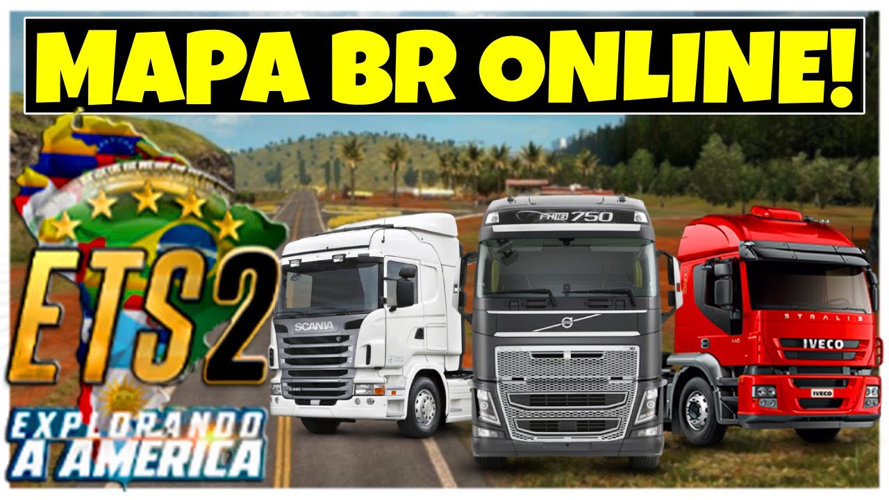 Como JOGAR ONLINE no SERVIDOR do MAPA EAA no Euro Truck Simulator 2