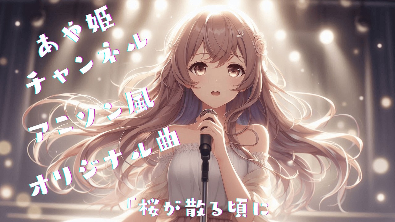 [アニソン風バラード曲]「桜が散る頃に」