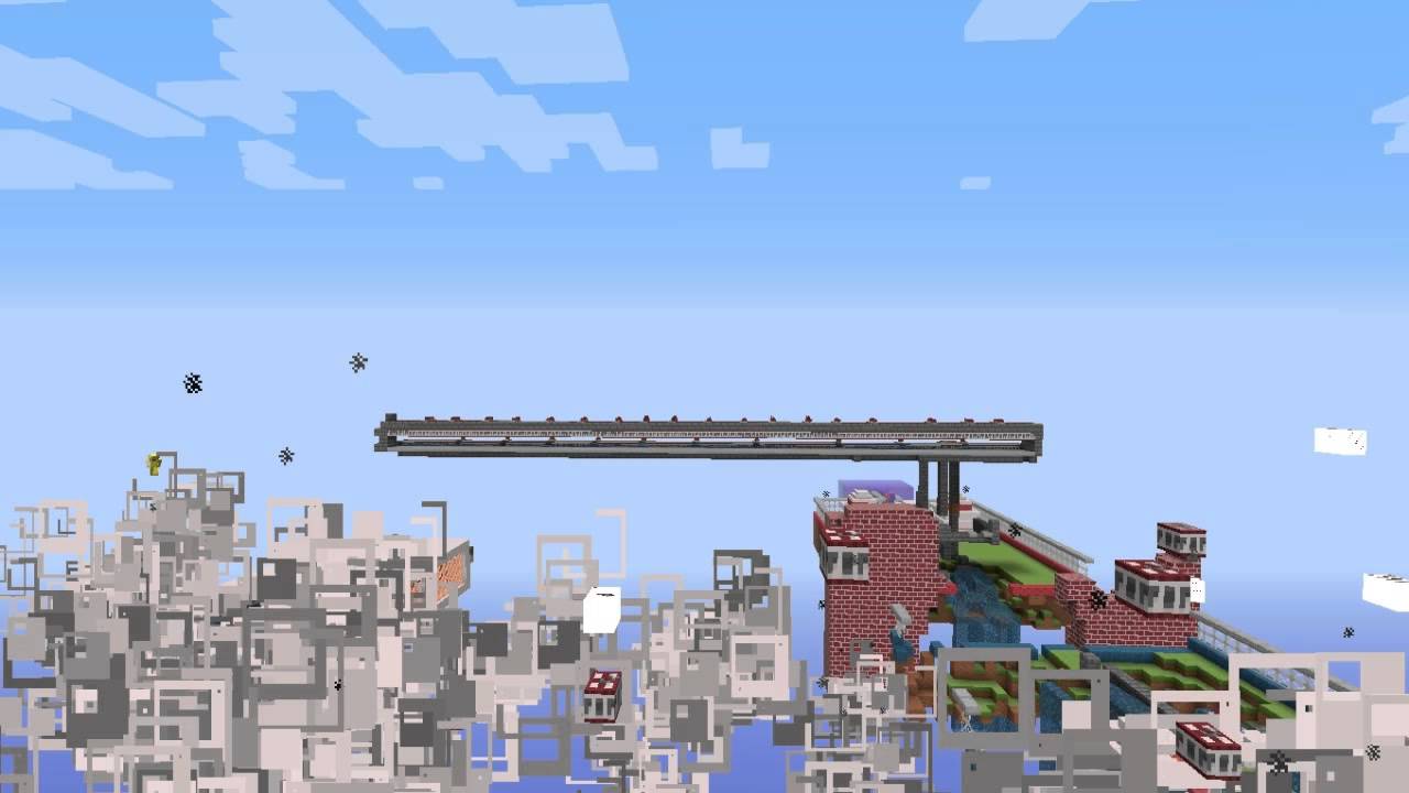 Homenagem ao Gutin e Carla (Minecraft Canh&atilde;o de TNT Gigante)