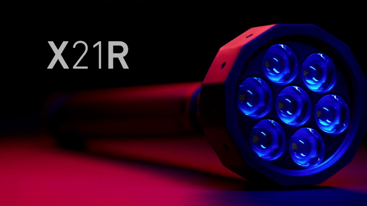 Ledlenser X21R flashlight