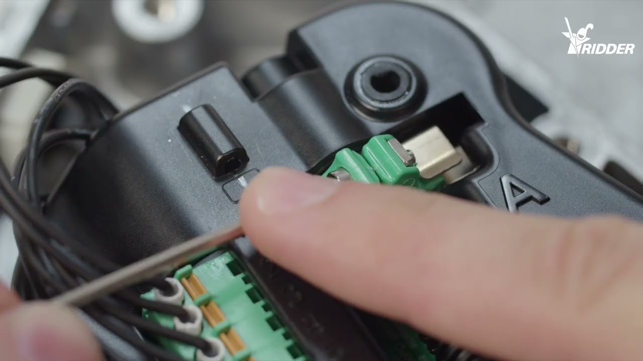 Explainer Video Ridder RPD PolyDrive - Check direction of rotation RPD and operation of limit switch