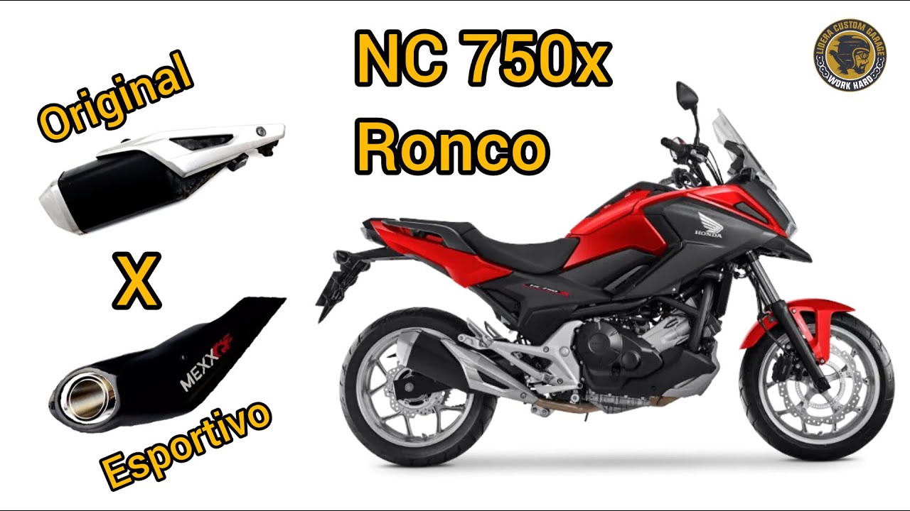 Escapamento esportivo X original #nc750x #lideracustomgarage