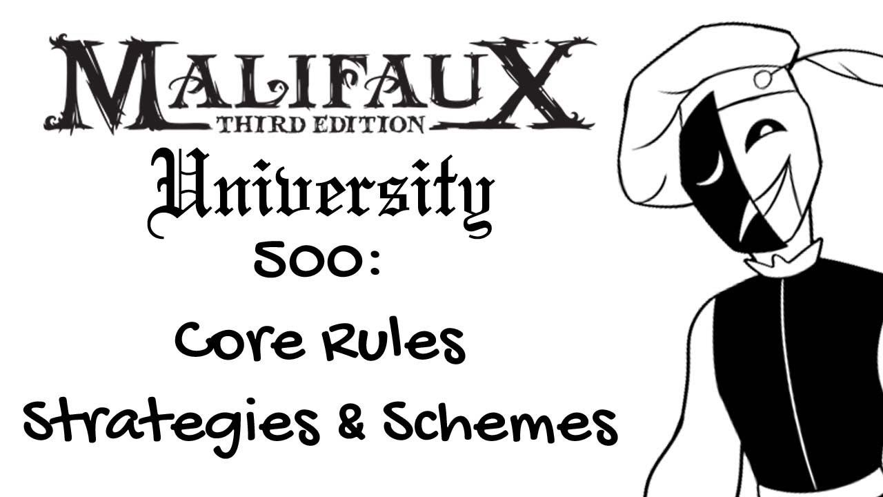 OLD 3e Malifaux U500 - Core Strategies & Schemes