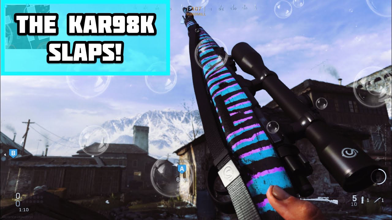 Destroying toxic trash talkers in search and destroy with the KAR98K!
