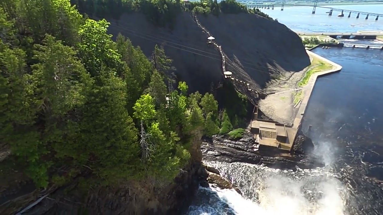 Voici le fonctionnement des formations géologiques aux chutes Montmorency