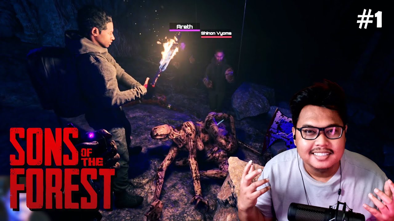 KACUNG GAMING Kembali Ke PULAU Penuh MUTANT & KANIBAL MENGERIKAN !! #1【Son Of The Forest】