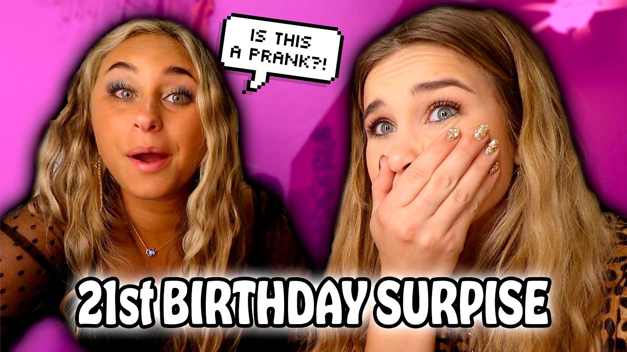 I Surprised My Twin For Our 21st BIRTHDAY!