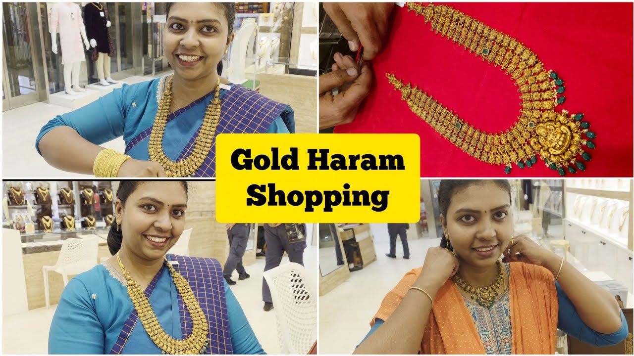 Gold Haram Shopping ✨️  Chit Completed ✨️ 916 gold Shopping 🌟