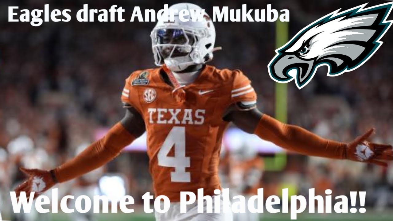Eagles select Andrew Mukuba in 2nd round