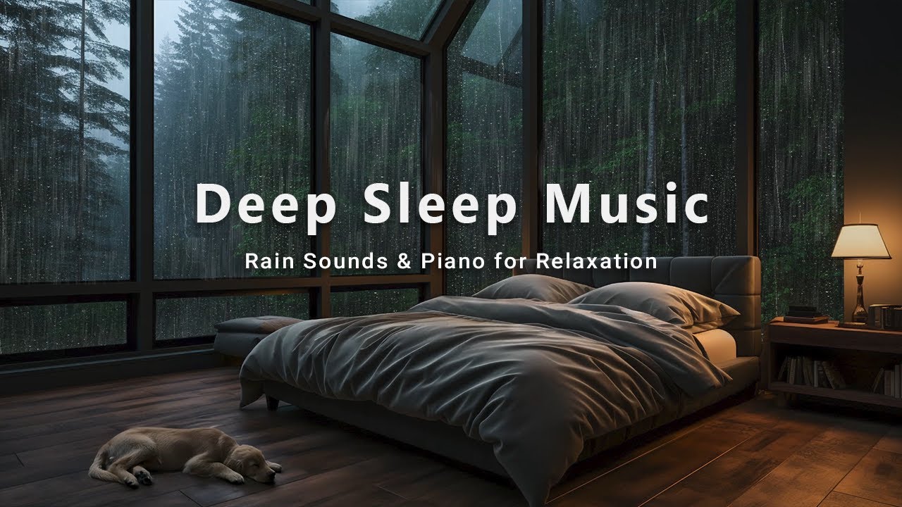 Peaceful Piano Music for Insomnia Relief – Heal the Mind and Relax in a Quiet Bedroom