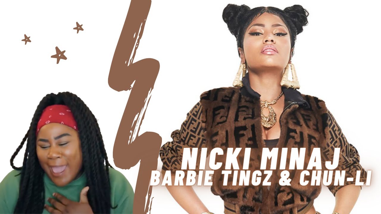 AJayII reacting to Barbie Tingz and Chun-Li by Nicki Minaj (re-upload)