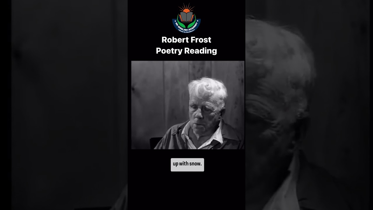 Роберт Фрост | Остановка в лесу снежным вечером | #robertfrost #poetry #englishliterature #poem