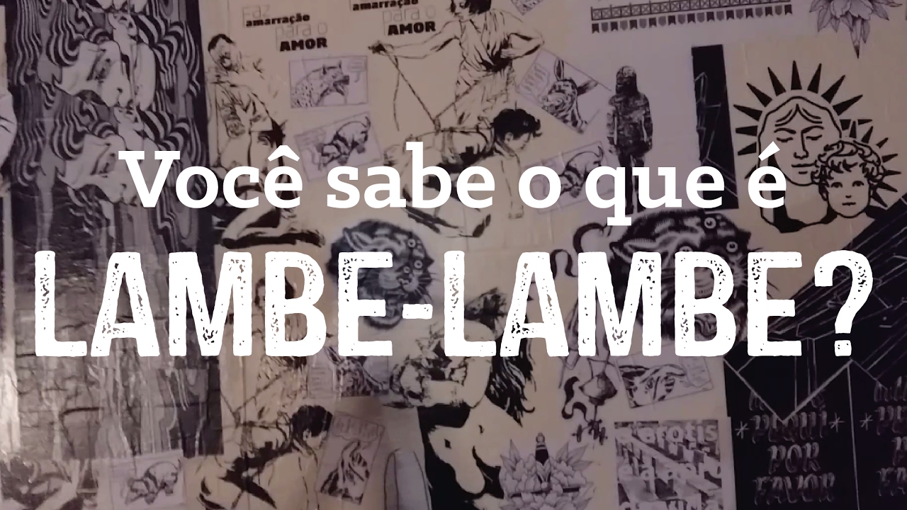 Você sabe o que é lambe-lambe? (Doc-TCC)