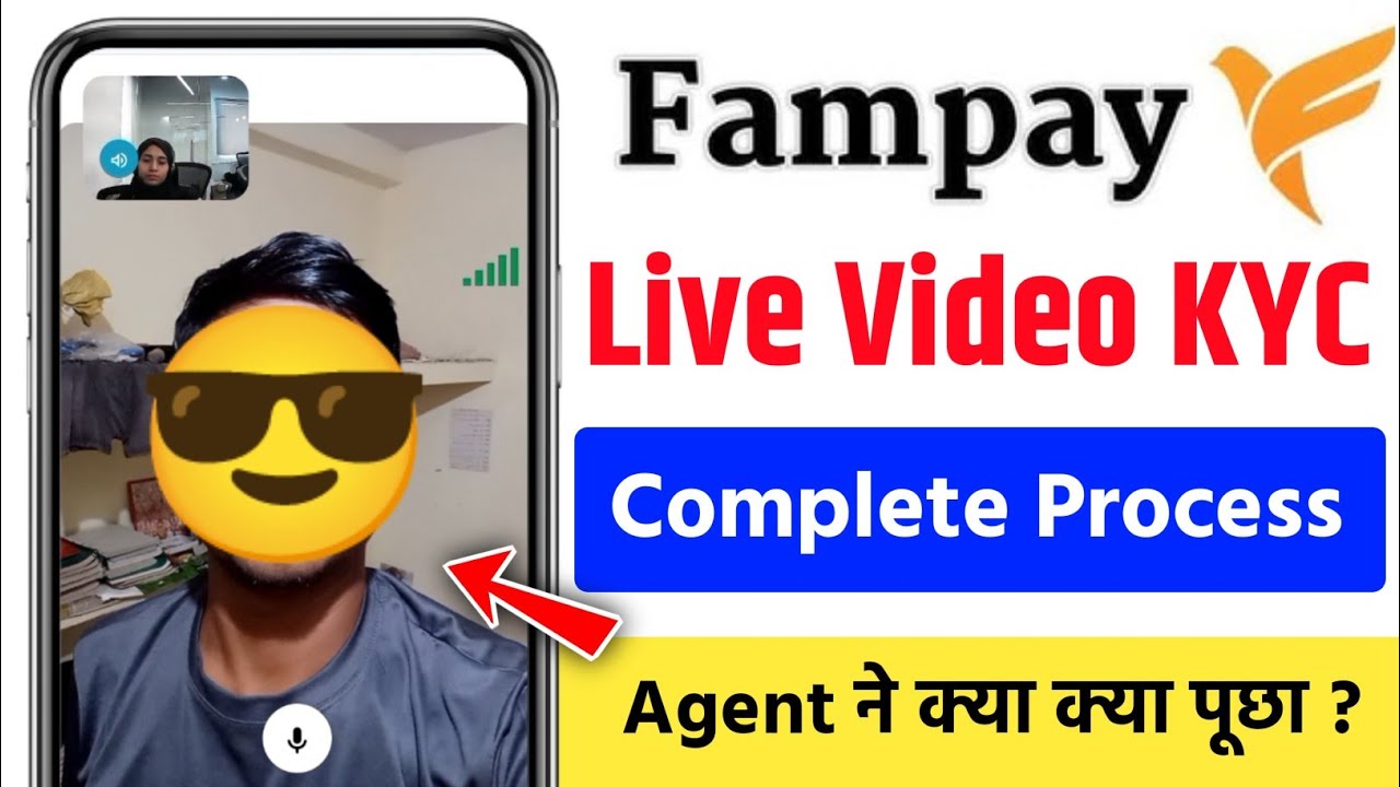 Fampay Me Video Call KYC Kaise Kare Complete Process | Fampay Video Call KYC Problem