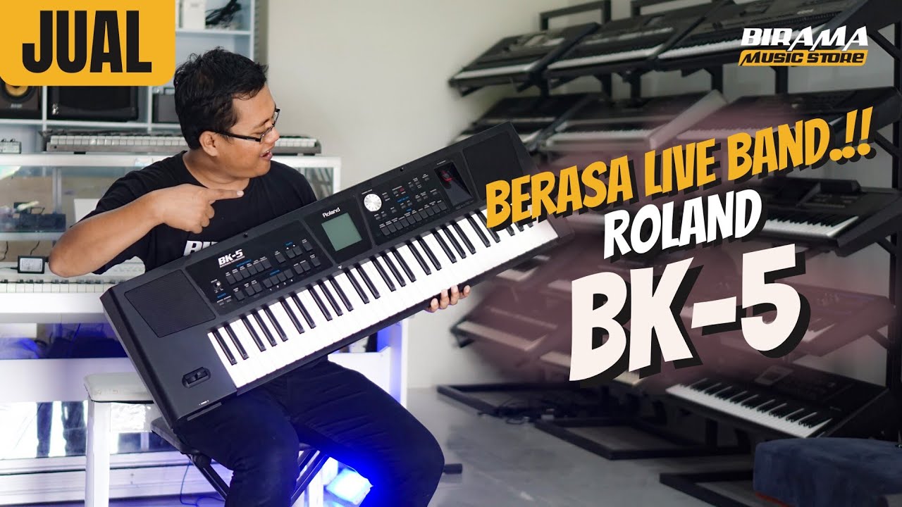 IDOLA...!! ROLAND BK5 | Juaranya Sound piano, Voice tebal, Istimewa jarang ada.