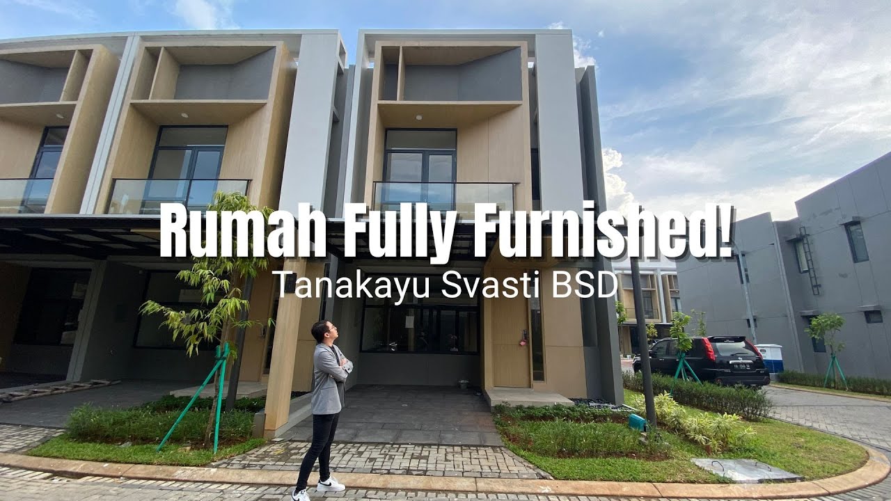 Rumah Minimalis 2 Lantai di BSD | Fully Furnished dan Posisi Hoek | Tanakayu Svasti BSD!
