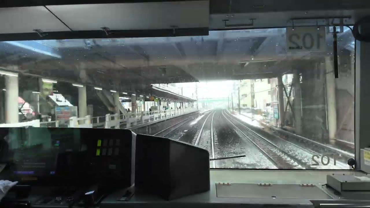 【前面展望】常磐線快速　柏→松戸