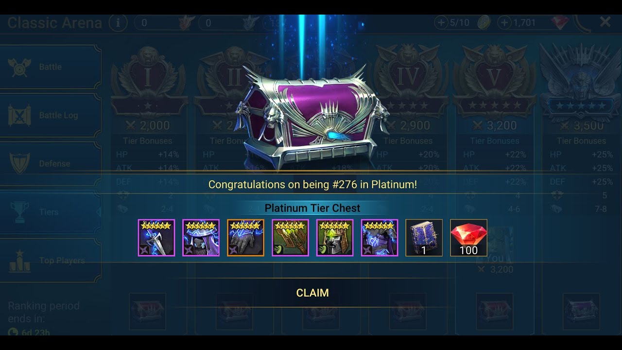 Fully F2P plat push 15/05/2023 | Raid: Shadow Legends