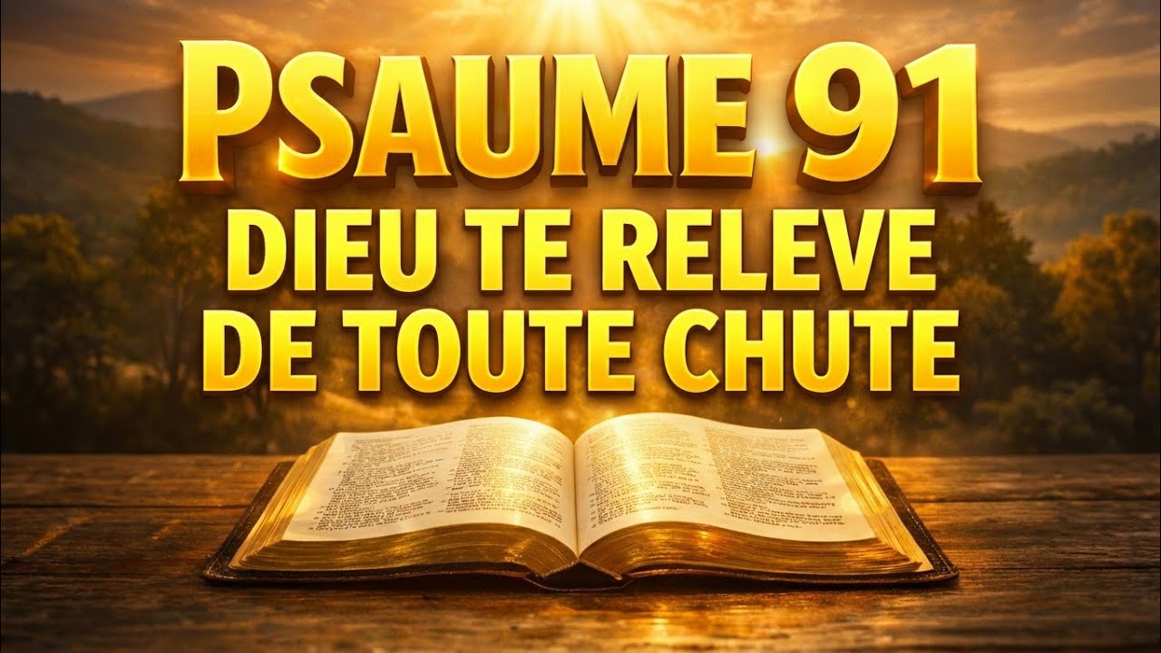 DIEU TE RELEVE DE TOUTE CHUTE : TU NE RESTERAS PAS  A TERRE
