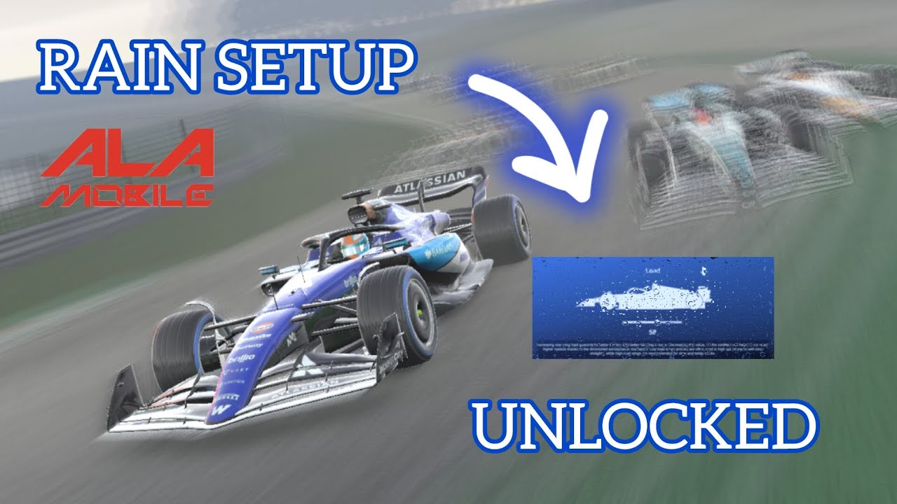Ala Mobile GP Wet Setup + Rain Battle with AI