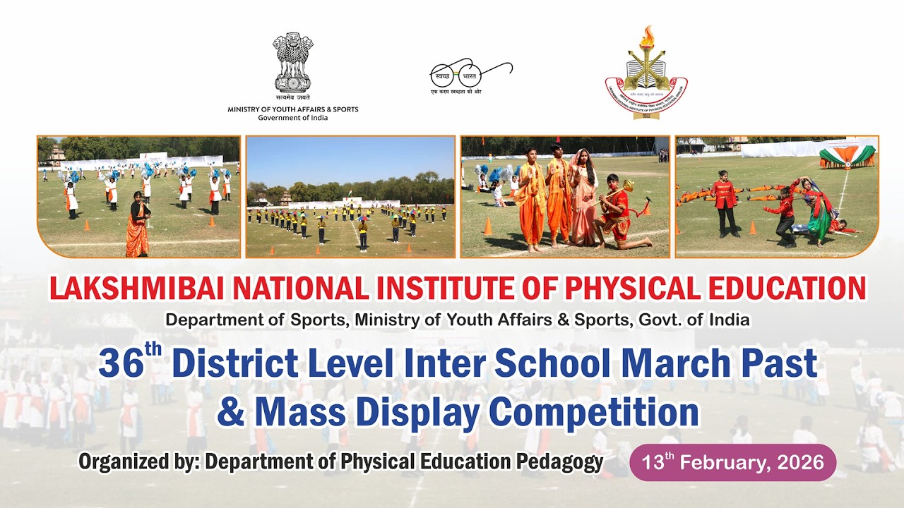 Live 🔴 || 36th District Level Inter School March Past & Mass Display Competition || 13th Feb. 2026