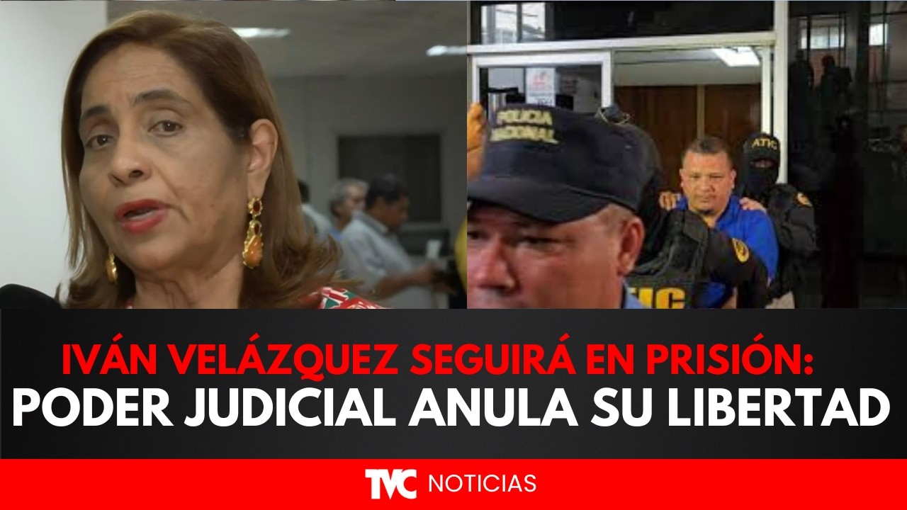 &iexcl;OFICIAL! Iv&aacute;n Vel&aacute;zquez seguir&aacute; en prisi&oacute;n: Poder Judicial anula su libertad.