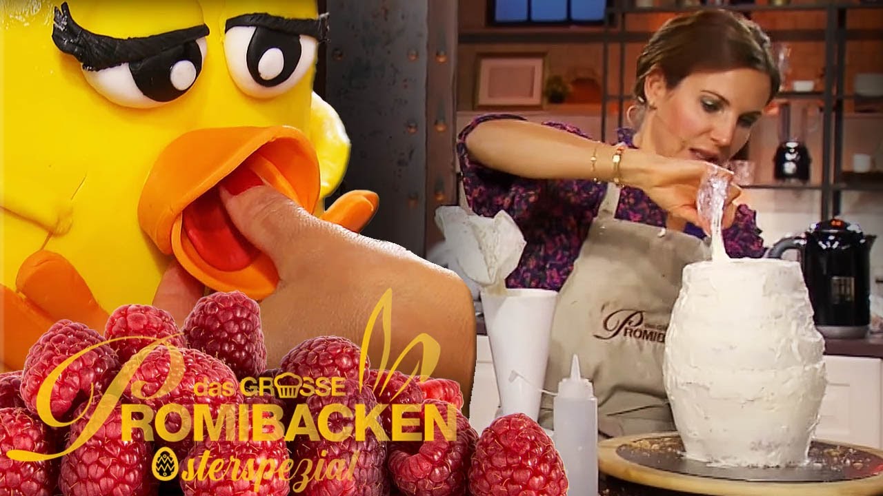 Wer schlüpft denn da? Bunte Osterei-Torten mit 3D-Effekt |Aufgabe 3| Das große Promibacken | SAT.1