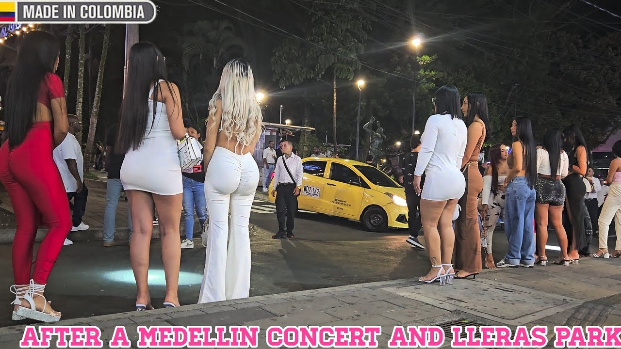 🔥 NIGHTLIFE MEDELLÍN: AFTER CONCERT VIBES & LLERAS PARK MADNESS 4K