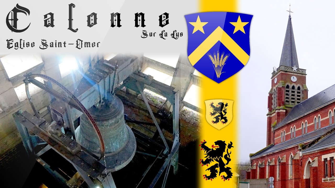 Cloche: Calonne-Sur-La-Lys (FR-62), Eglise Saint-Omer