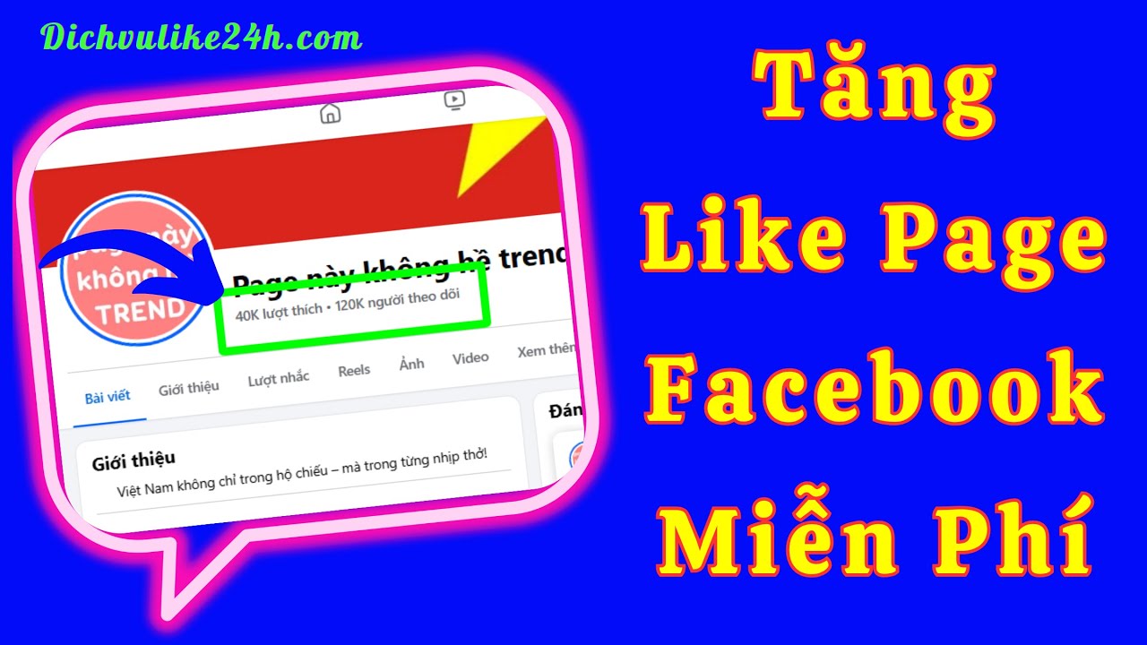 ✅ Tăng Like Page Facebook ✅ Mua Like Page Facebook